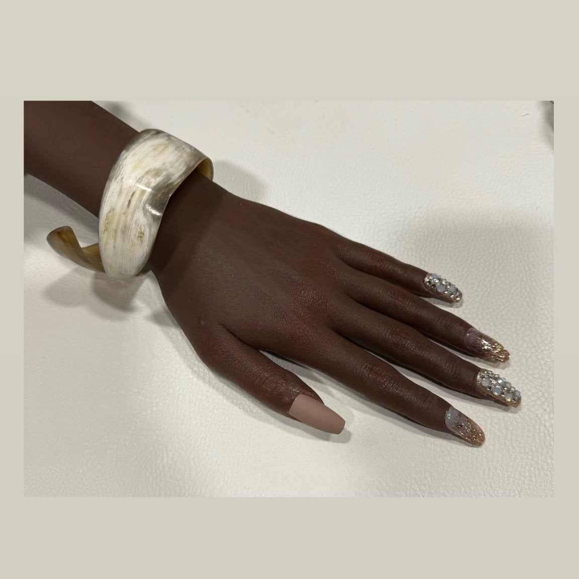 Whirlwind Wave Baragumu horn Bangle / bracelet - Trufacebygrace