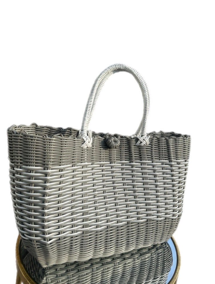 Woven Beach Bags - Trufacebygrace