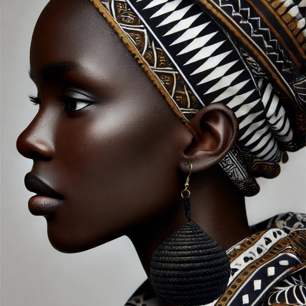 Woven Teardrop Basket Earrings - Trufacebygrace