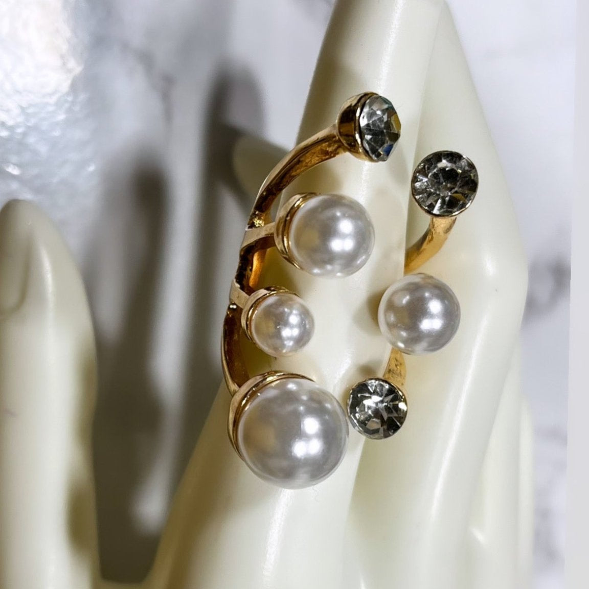 Your Highness Pearl statement ring - Trufacebygrace