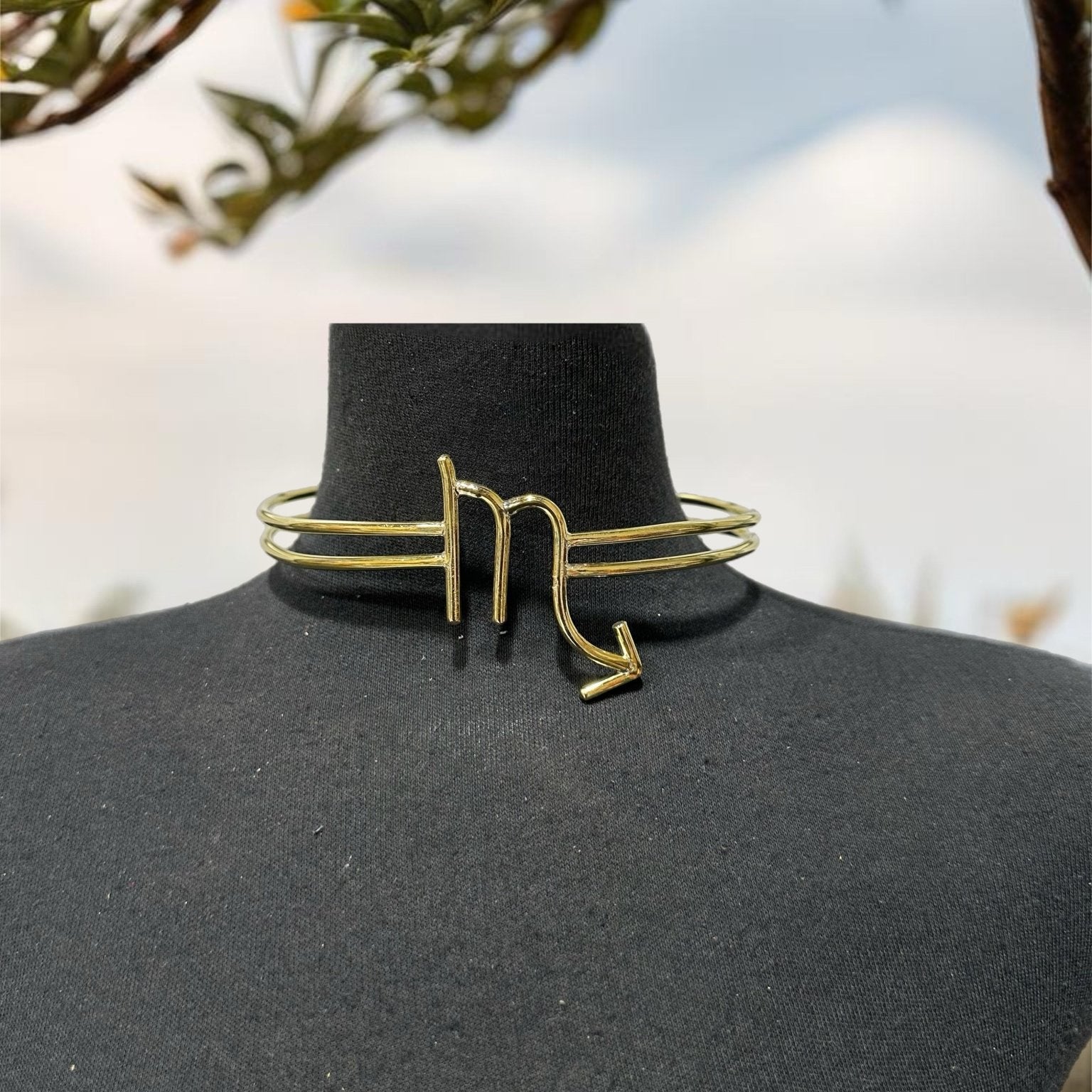 Your Zodiac Sign Adjustable Brass Chokers - Trufacebygrace