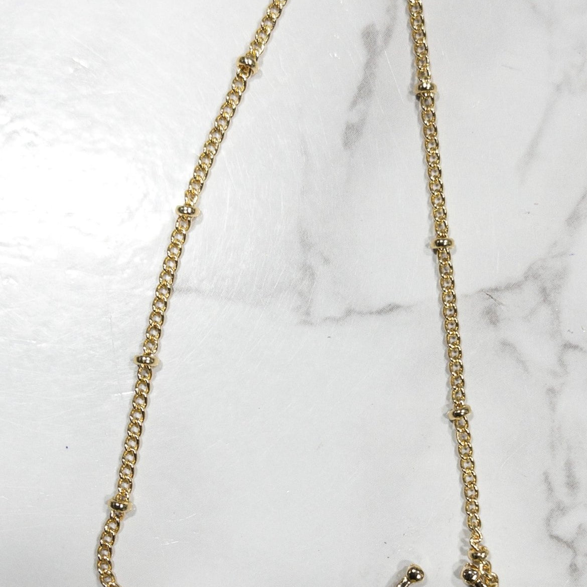 Zamia Faux Septum Ring Nose to Ear chain - Trufacebygrace