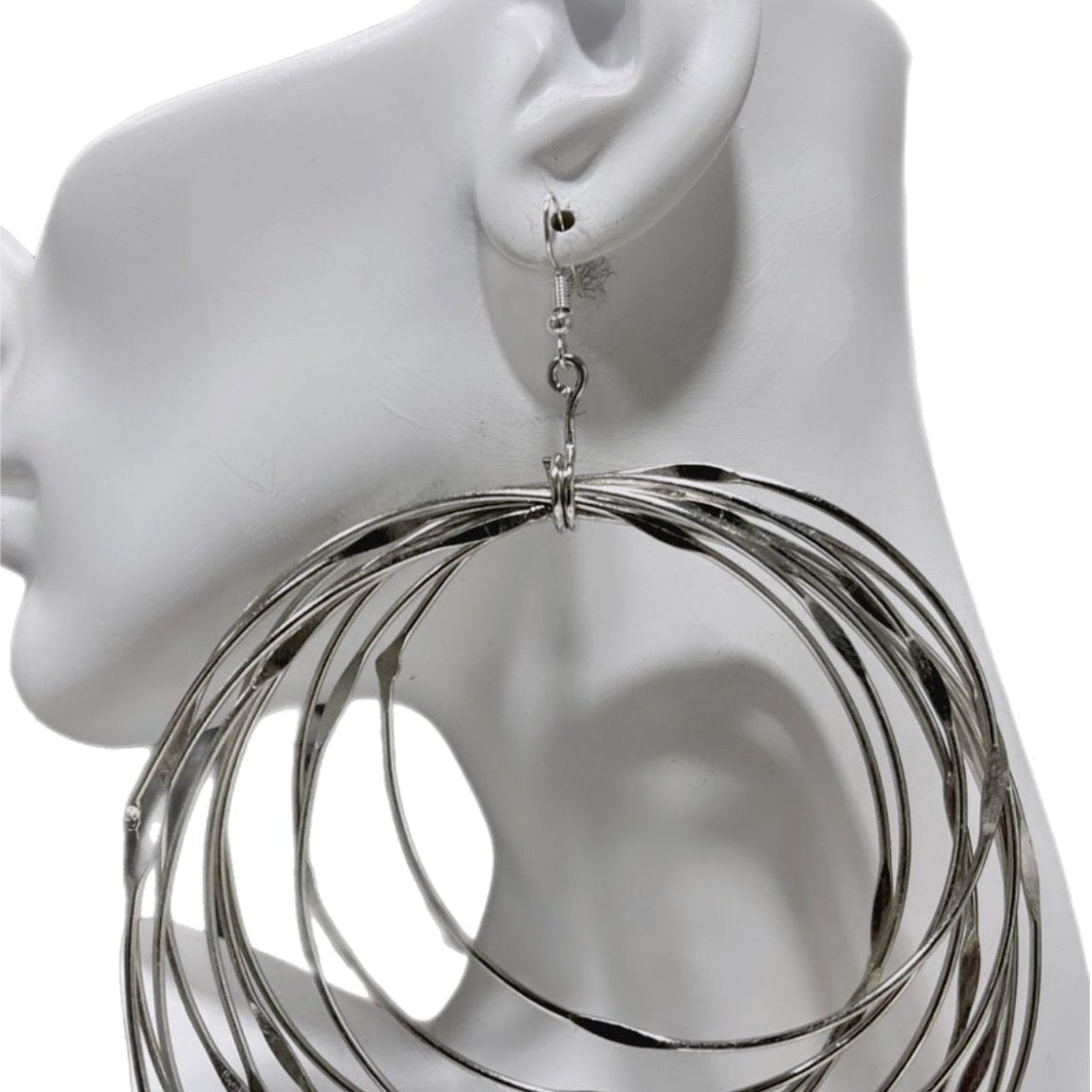 Zamunda Multi - loop Brass Earrings - Trufacebygrace