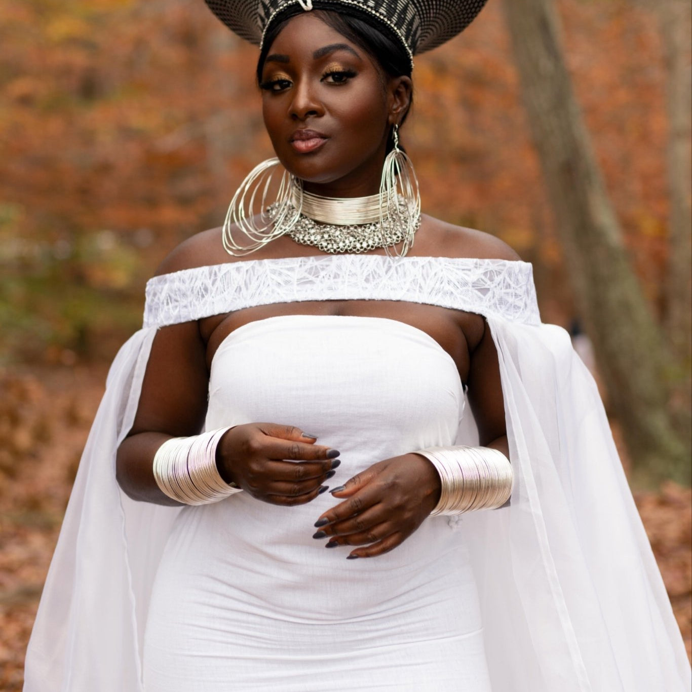 Zamunda Multi Strand Brass Choker and Bracelet - Trufacebygrace