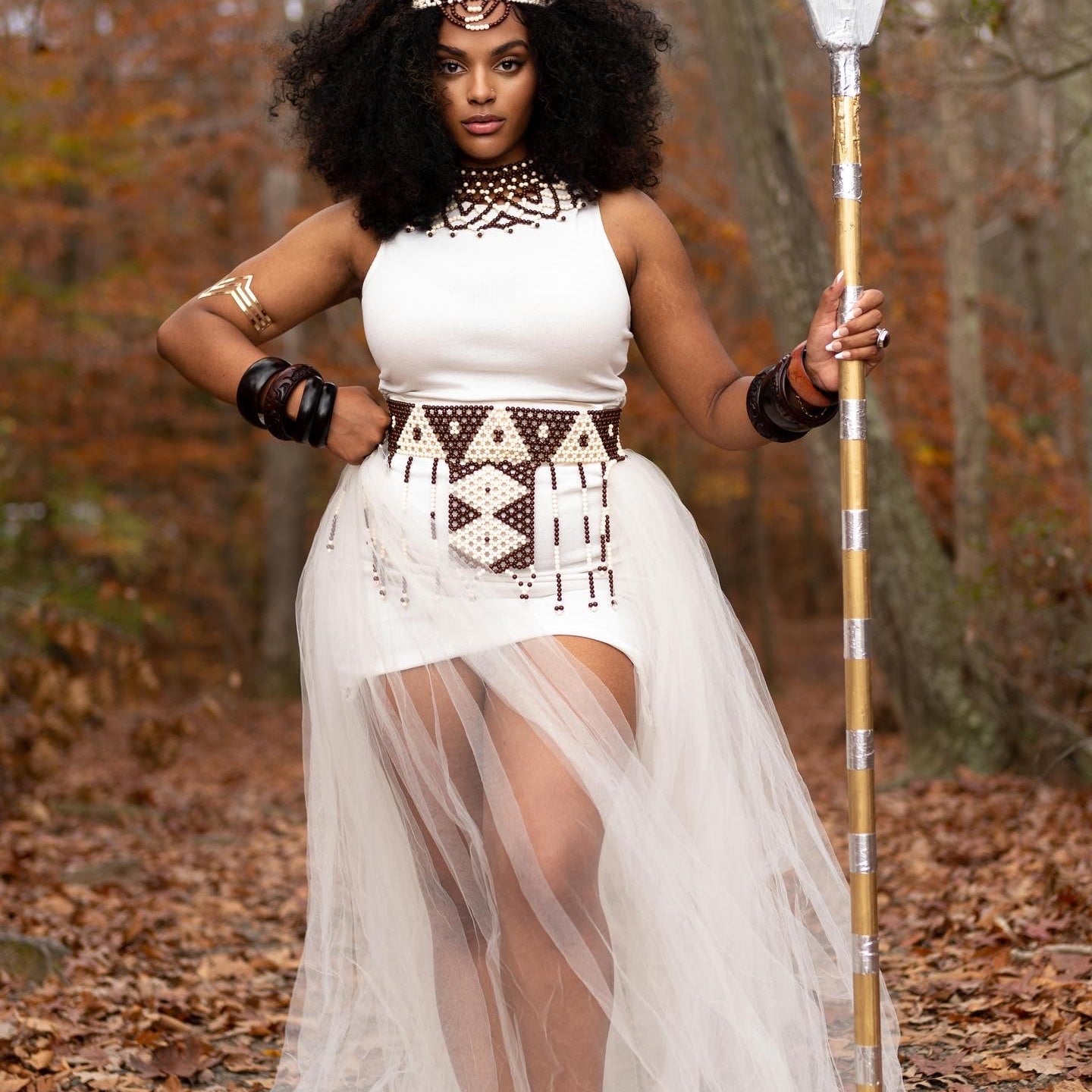 Zulu beaded Esemble set - Trufacebygrace
