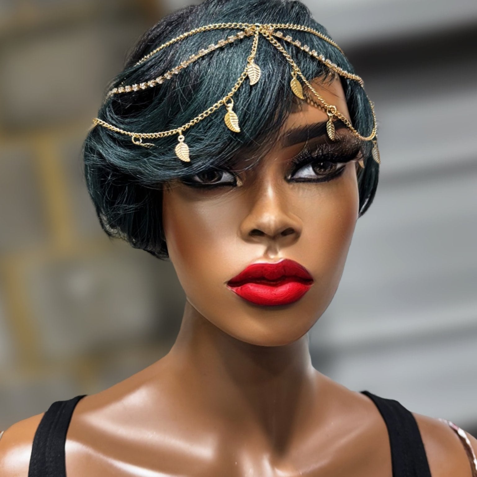 Zuri Leaf Headpiece - Trufacebygrace