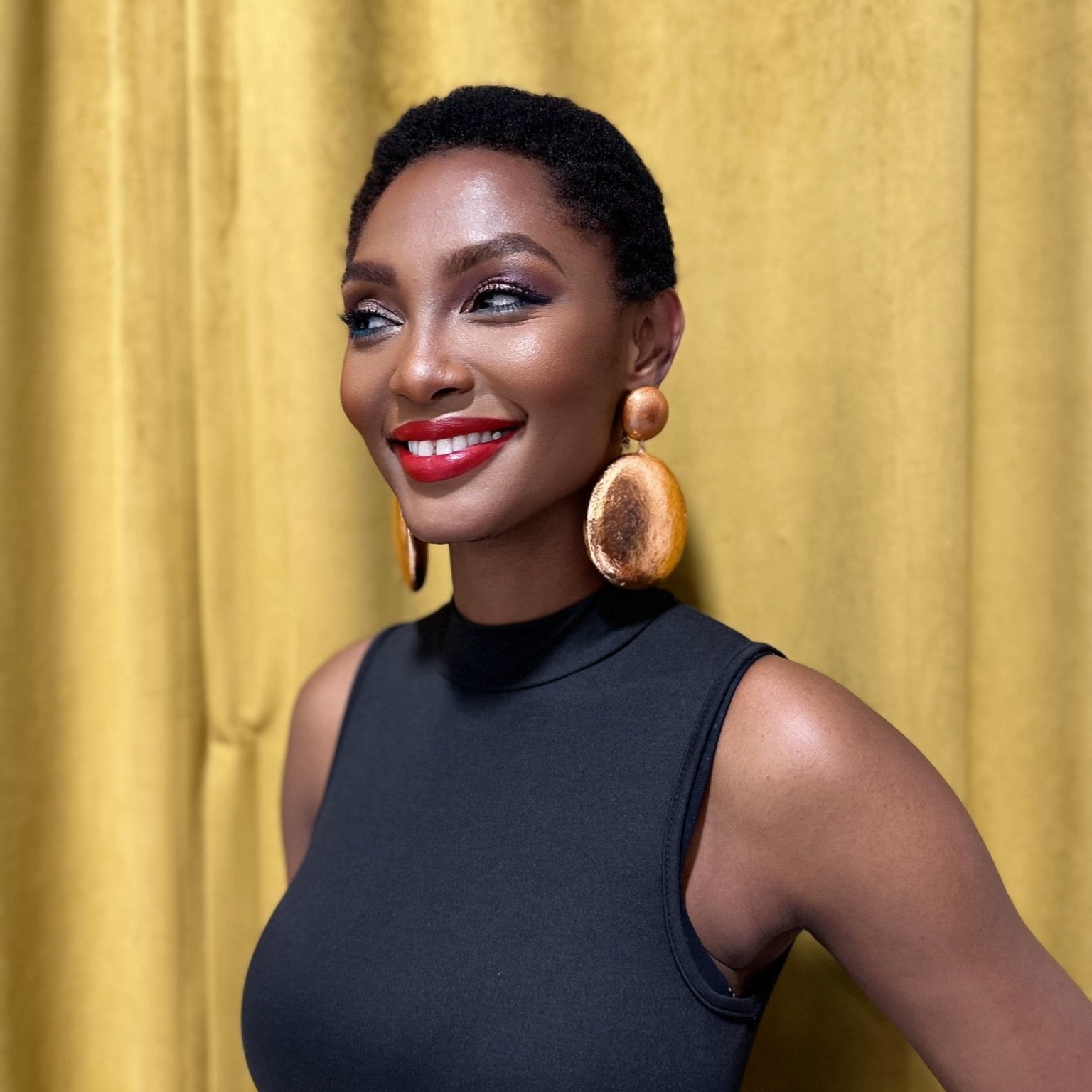 Zuwena Burnished Glow Earrings - Trufacebygrace