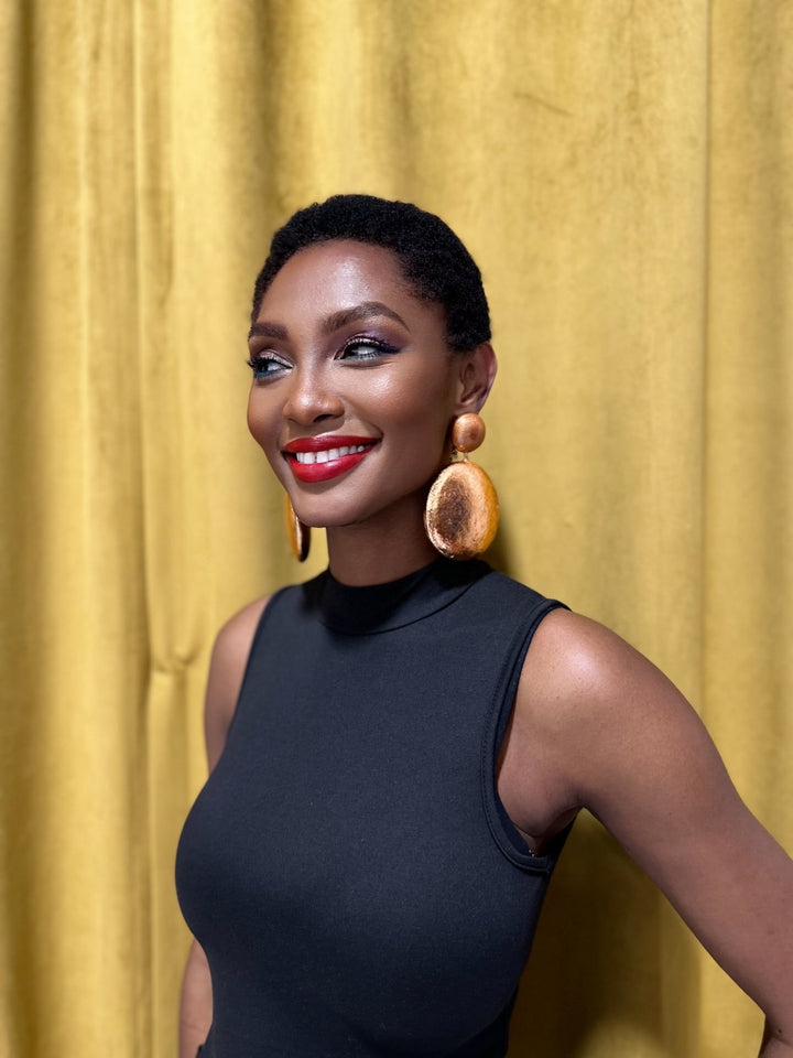 Zuwena Burnished Glow Earrings - Trufacebygrace