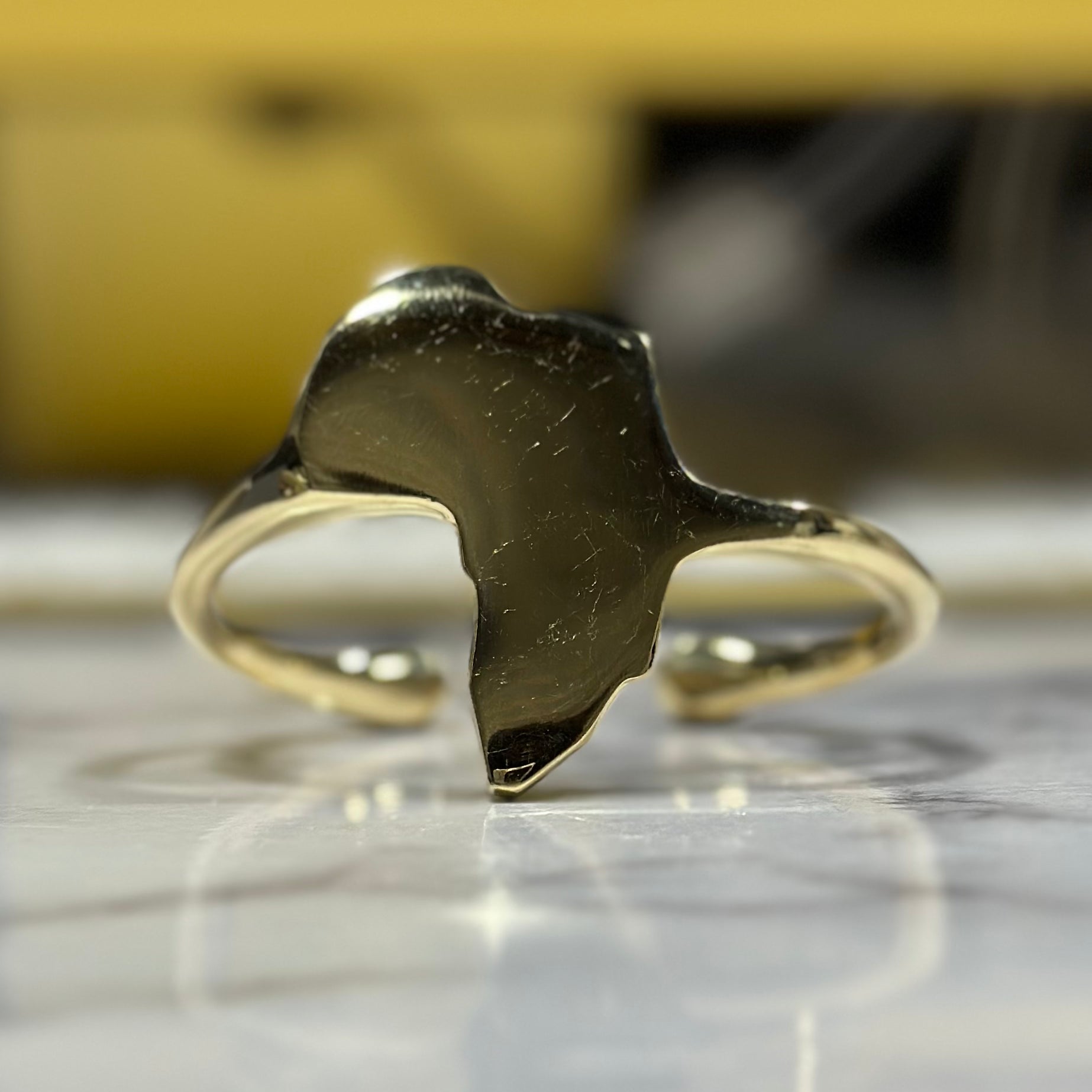 African Map Brass Bracelets- Unisex - Trufacebygrace