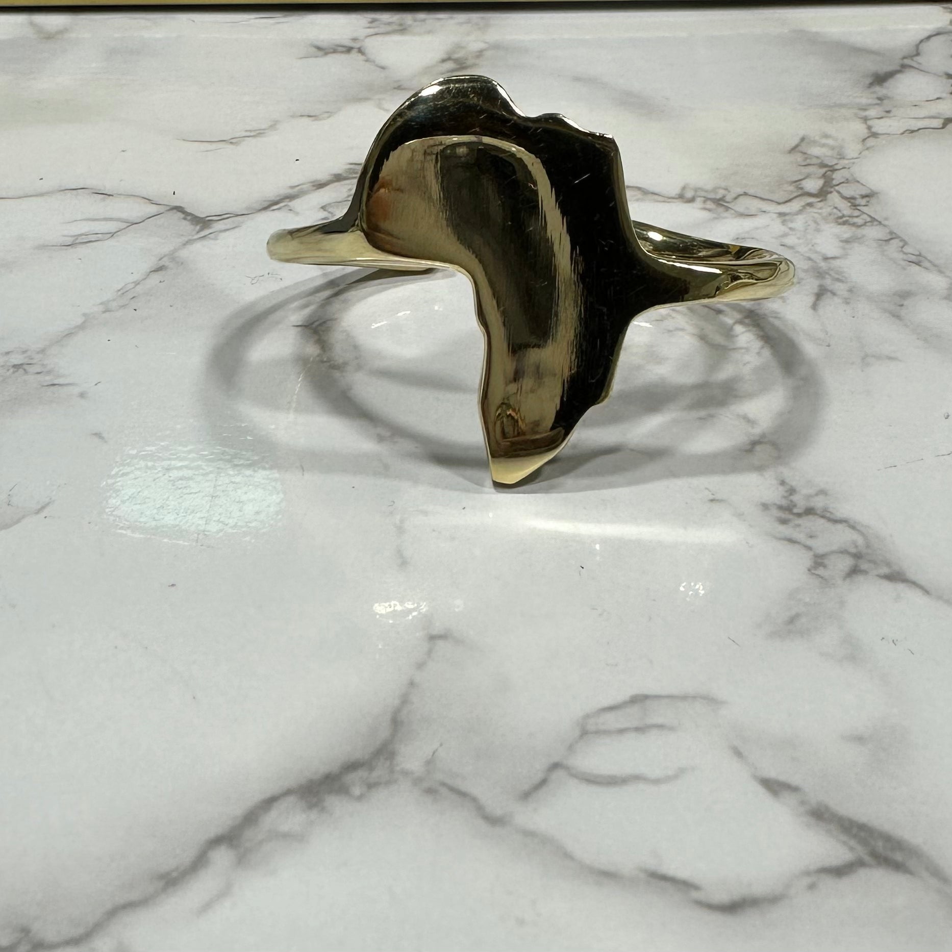 African Map Brass Bracelets- Unisex - Trufacebygrace