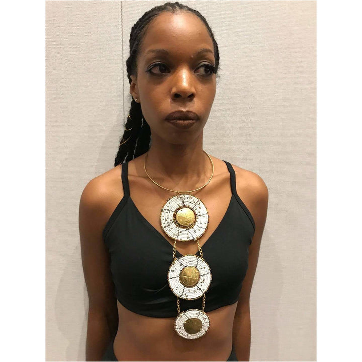 Maasai Modern Tiered Necklace - Trufacebygrace