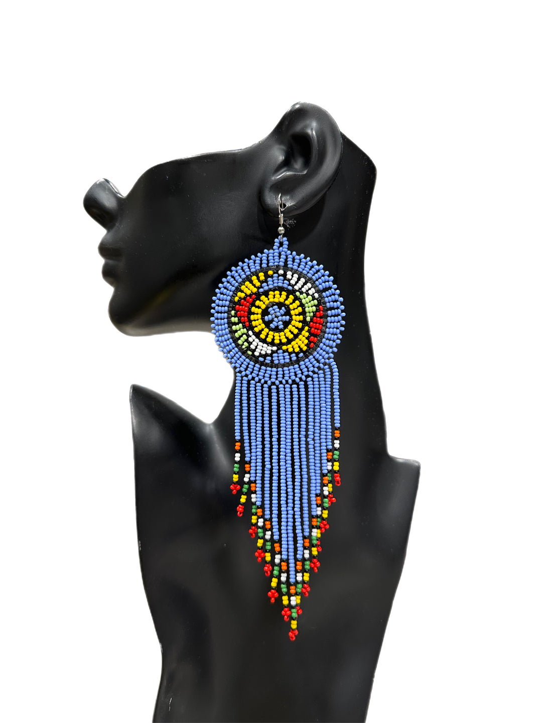 South Africa Handmade Beaded Drop Earrings - Trufacebygrace