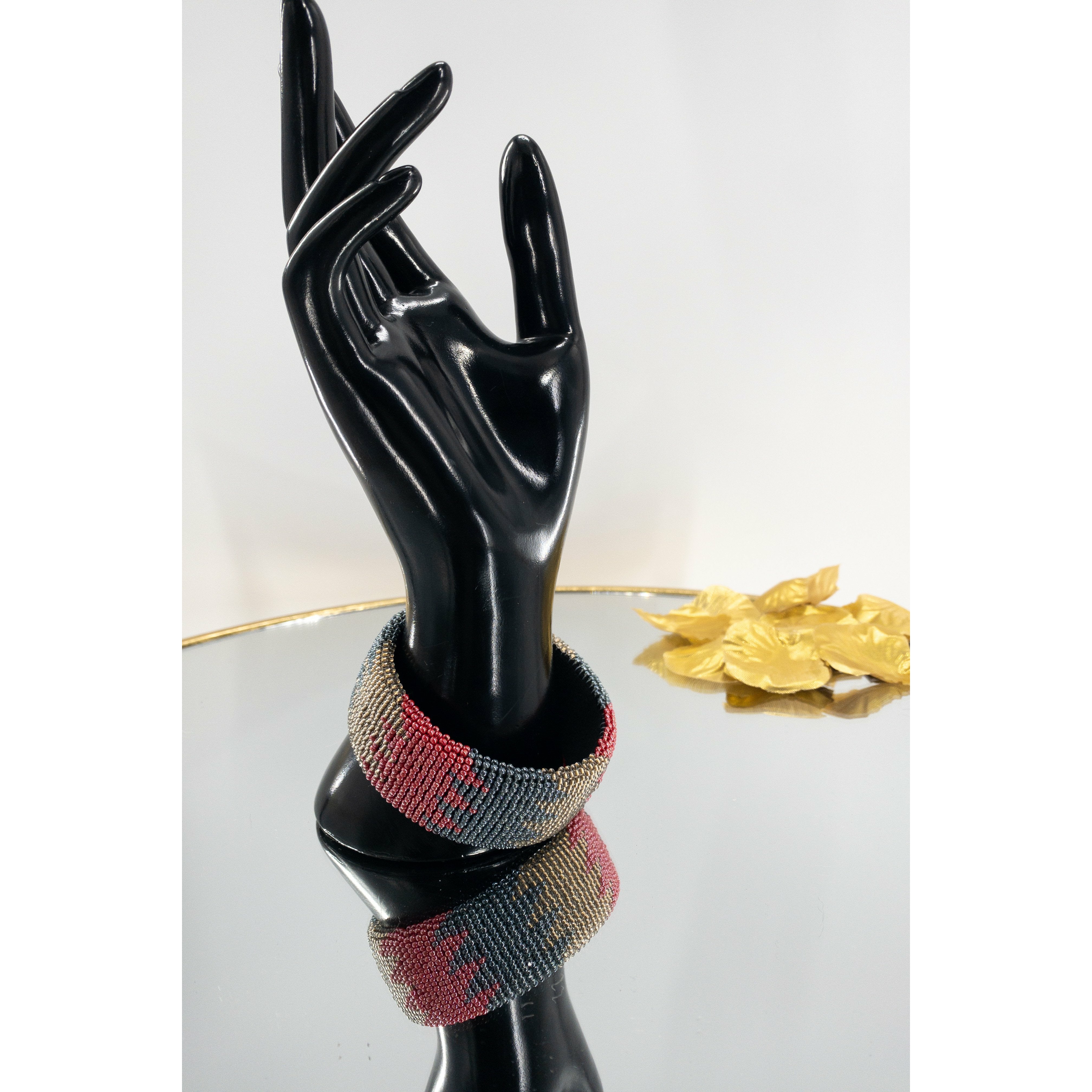South African beaded bangle/ fra - Trufacebygrace