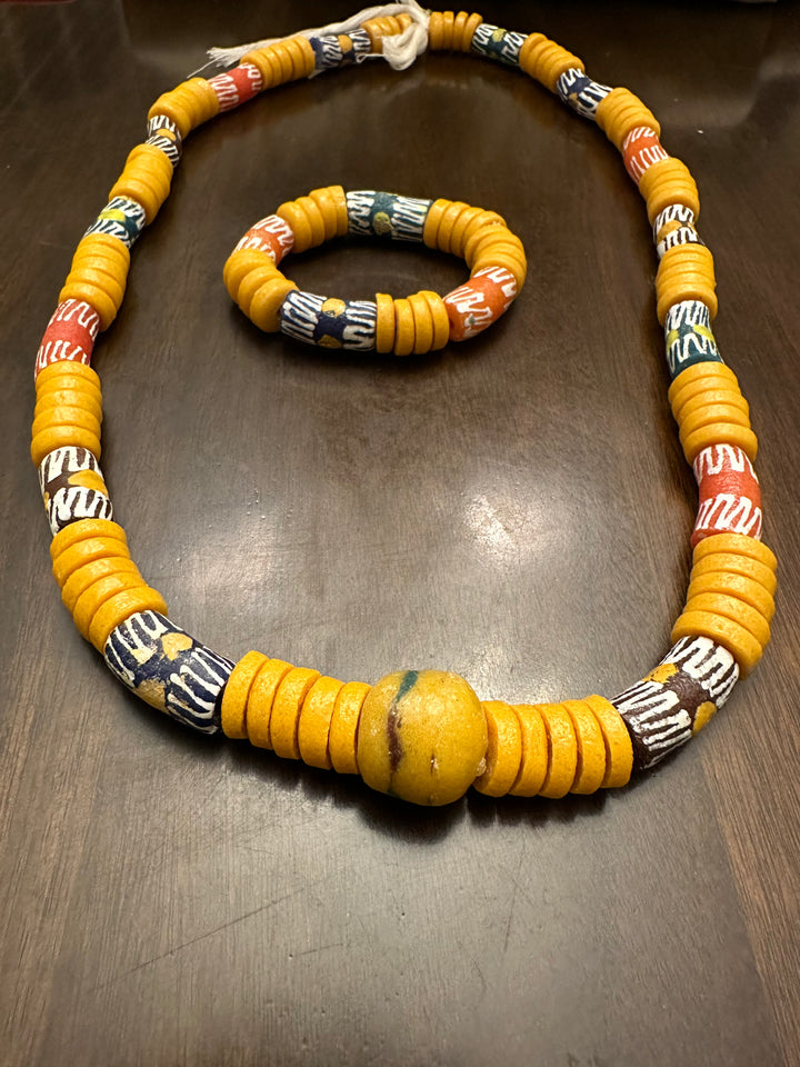 The Akan Royalty Collection : Hene Ni Hemaa ahwenie Necklace - UNISEX