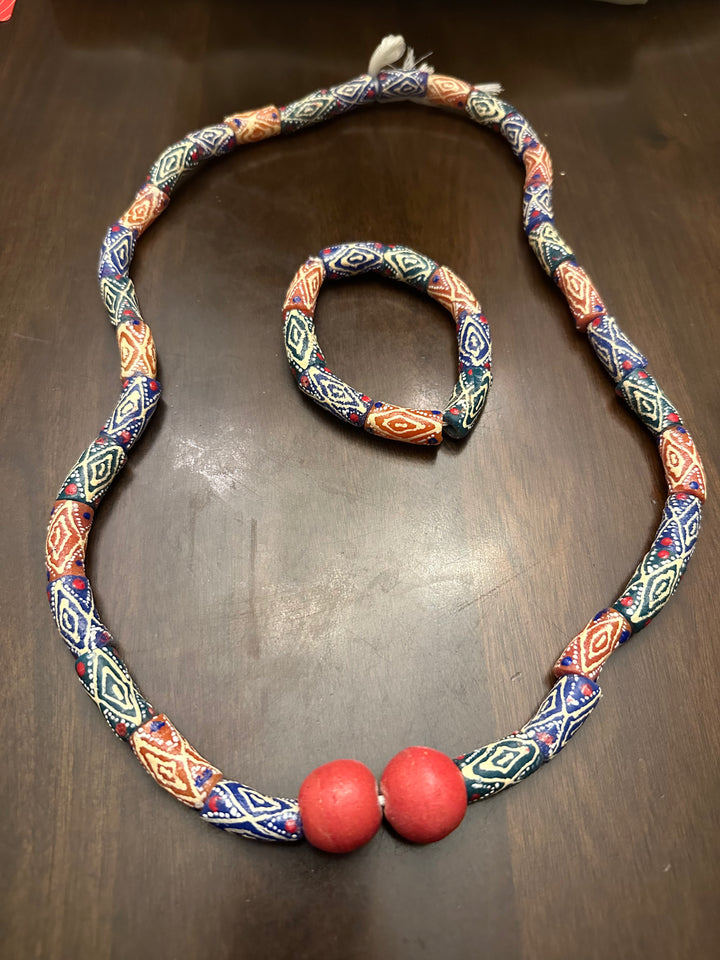 The Akan Royalty Collection : Hene Ni Hemaa ahwenie Necklace - UNISEX