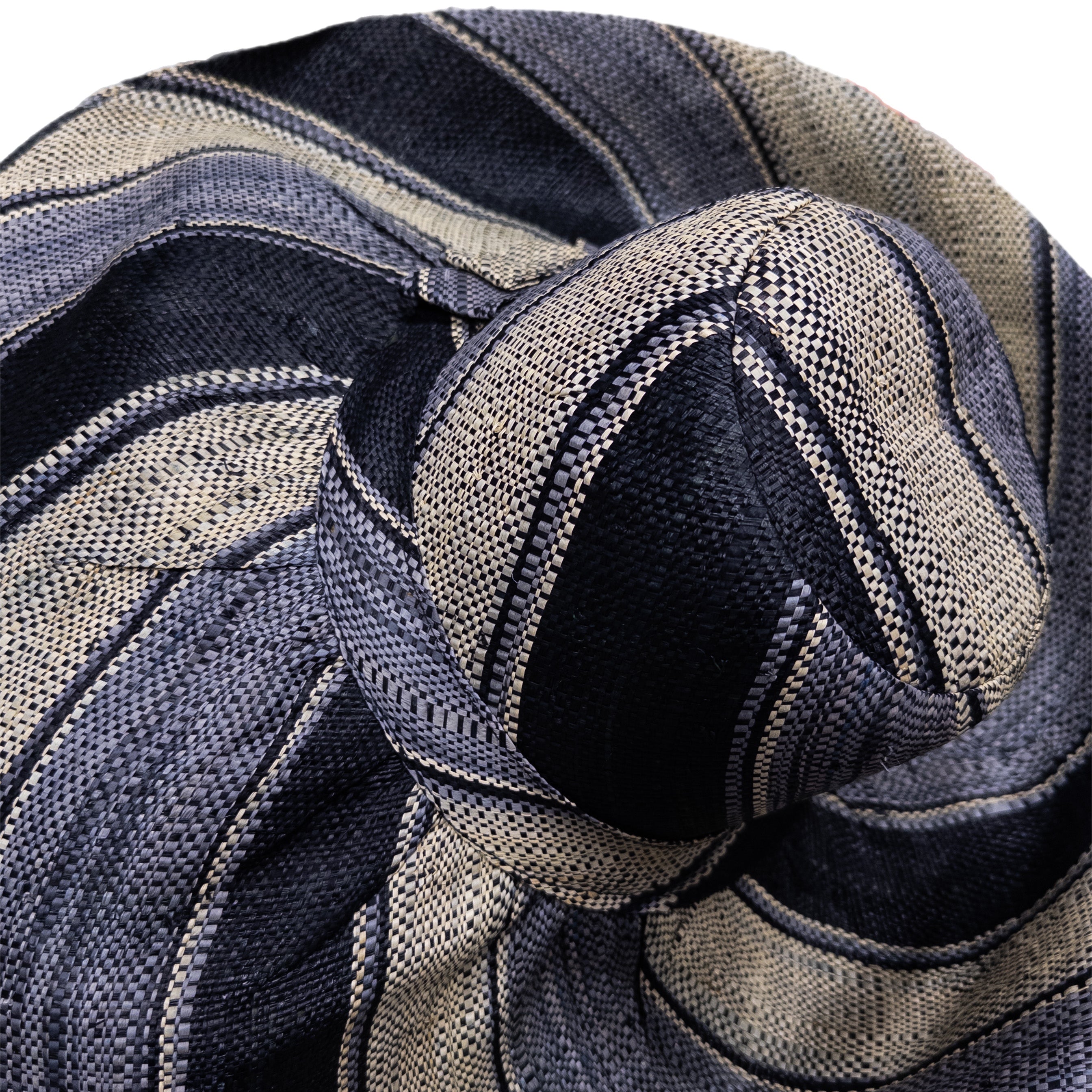 Meena design/Stripes Beach Hat - Trufacebygrace
