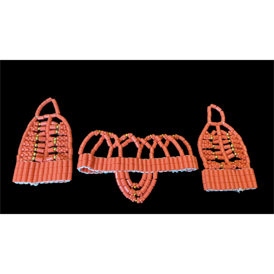 Igbo necklace and hand set - children - Trufacebygrace
