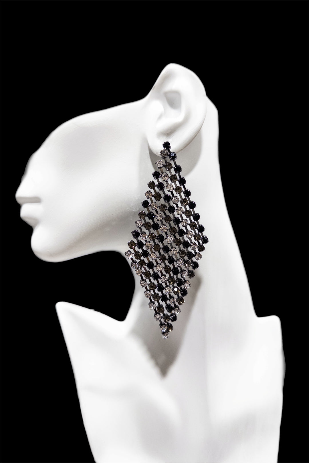 Sample: Vintage bling Rhinestone earrings