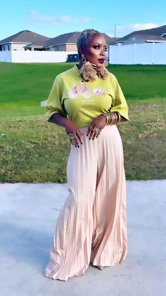 Nonso Square top flower petal earrings - Trufacebygrace