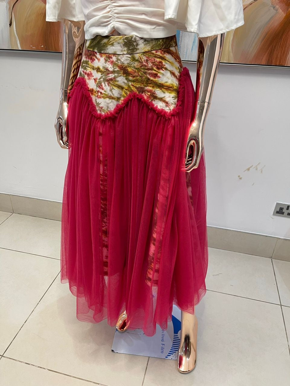 Sheila Bonsu Atelier: Exquisite Ghanaian Batik and Tulle Skirts and Sets