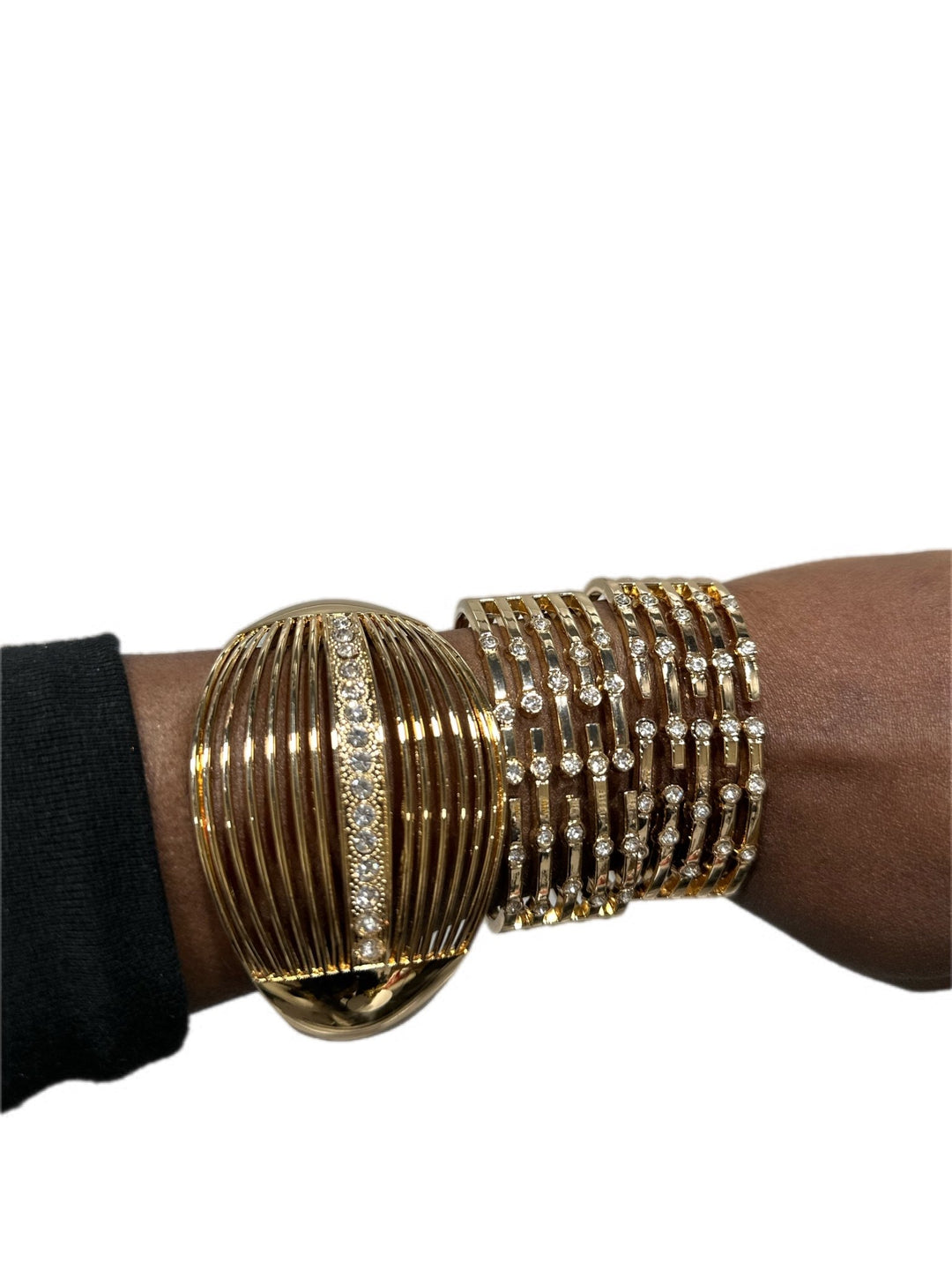 3 piece Gold Bracelet set - Trufacebygrace