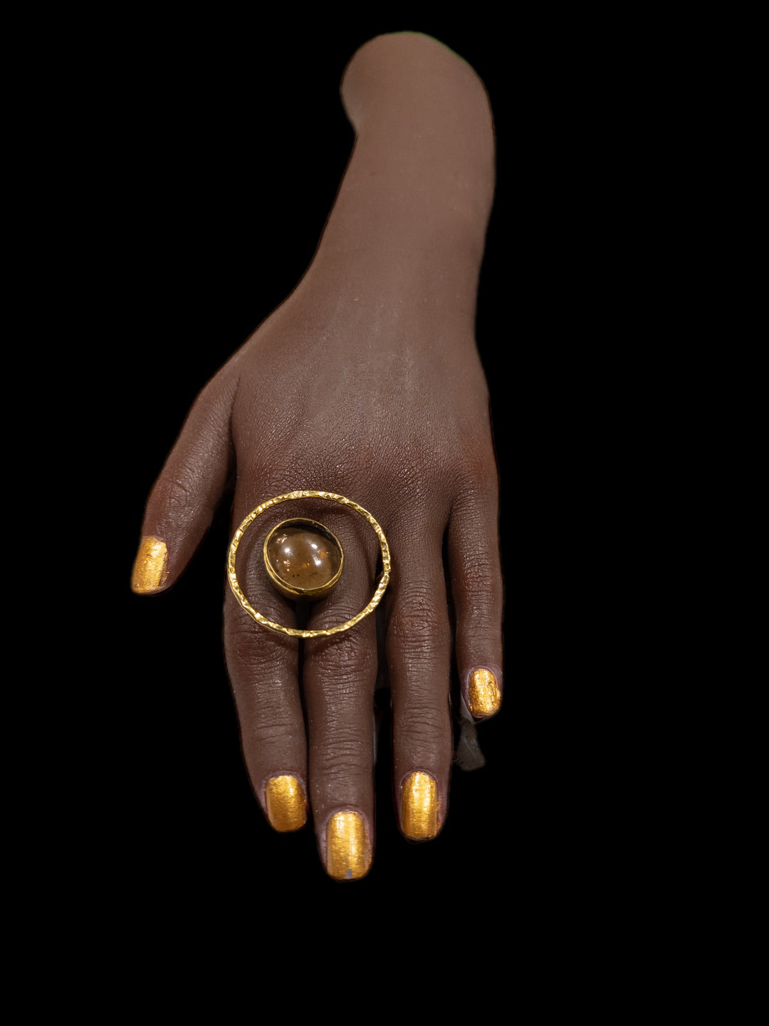Kenyan Mosaic Brass Ring