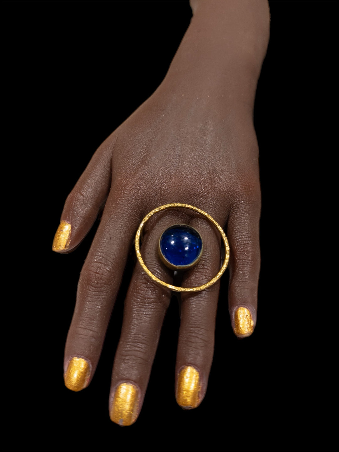 Kenyan Mosaic Brass Ring