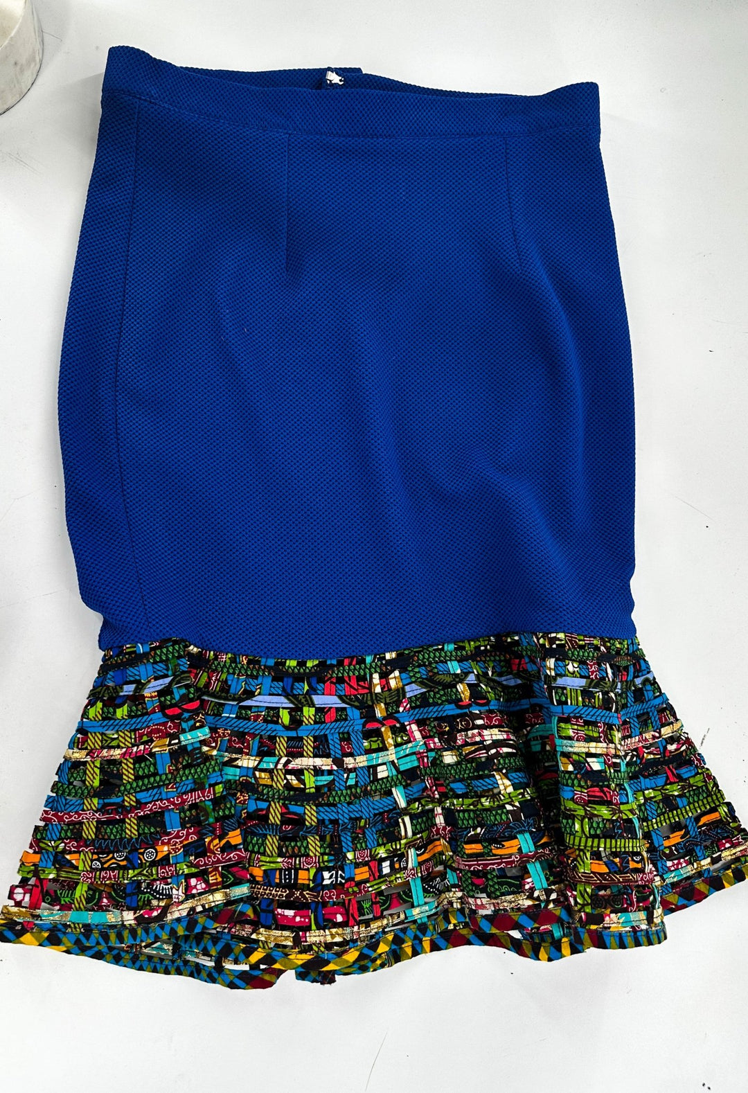 60% OFF Abena Chloe Stretch and Ankara Skirt - Trufacebygrace