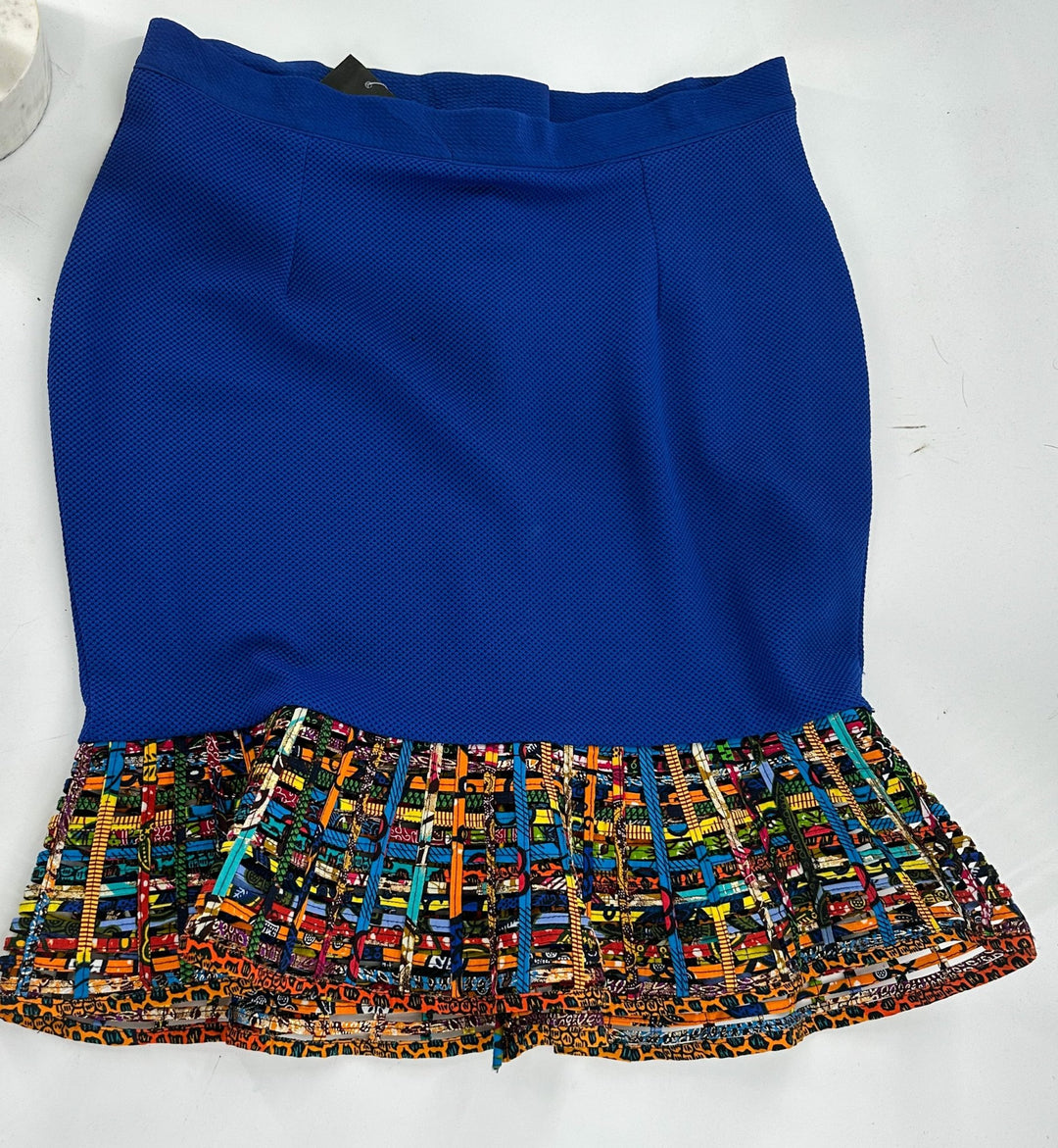 60% OFF Abena Chloe Stretch and Ankara Skirt - Trufacebygrace