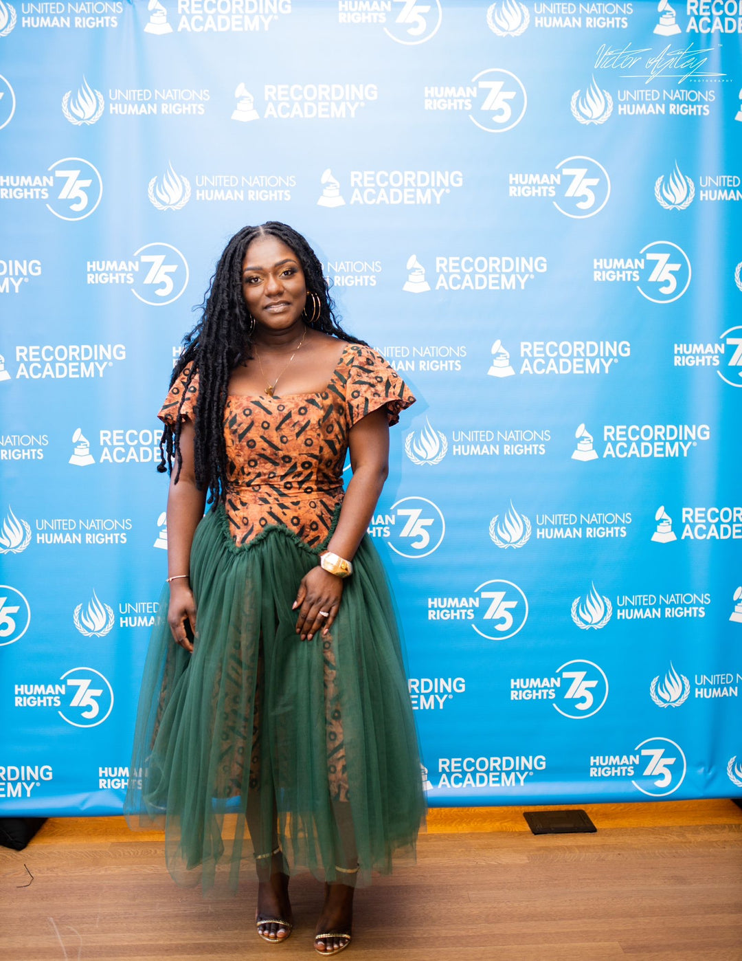 Sheila Bonsu Atelier: Exquisite Ghanaian Batik and Tulle Skirts and Sets