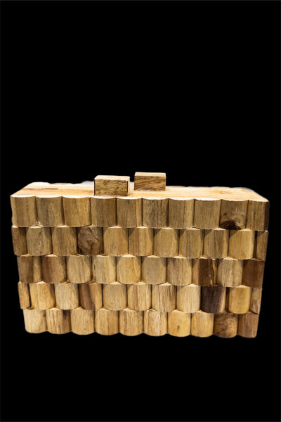 Eduah Wood Clutch/bag