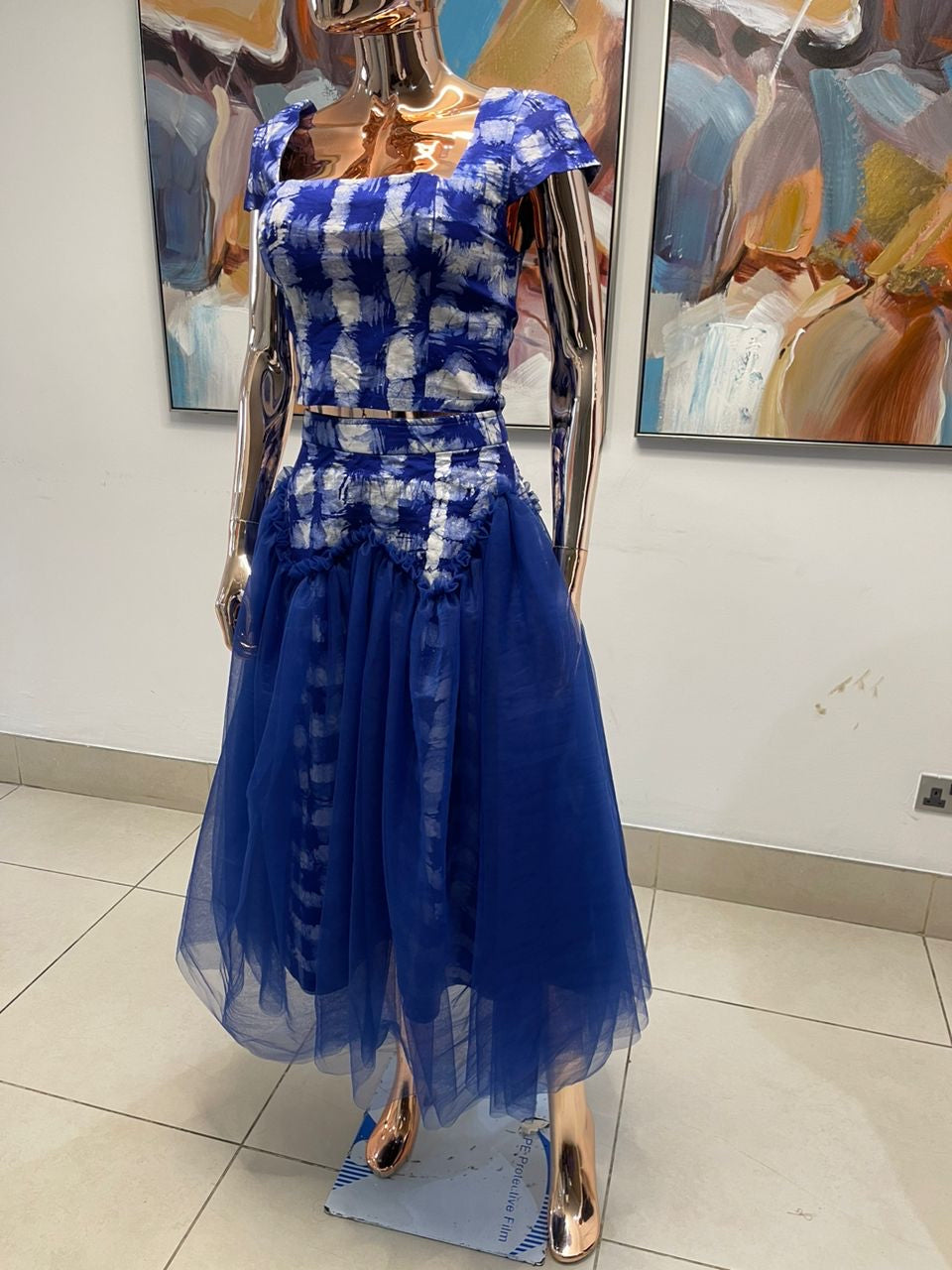 Sheila Bonsu Atelier: Exquisite Ghanaian Batik and Tulle Skirts and Sets