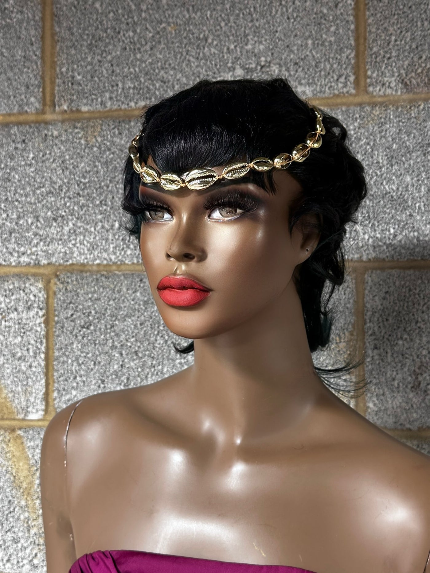 Cowry Shell Necklace/headpiece