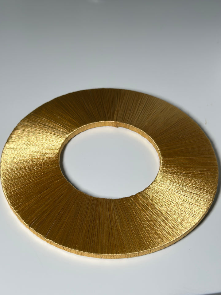 Ayie Wura Golden Thread Sunburst Bangle