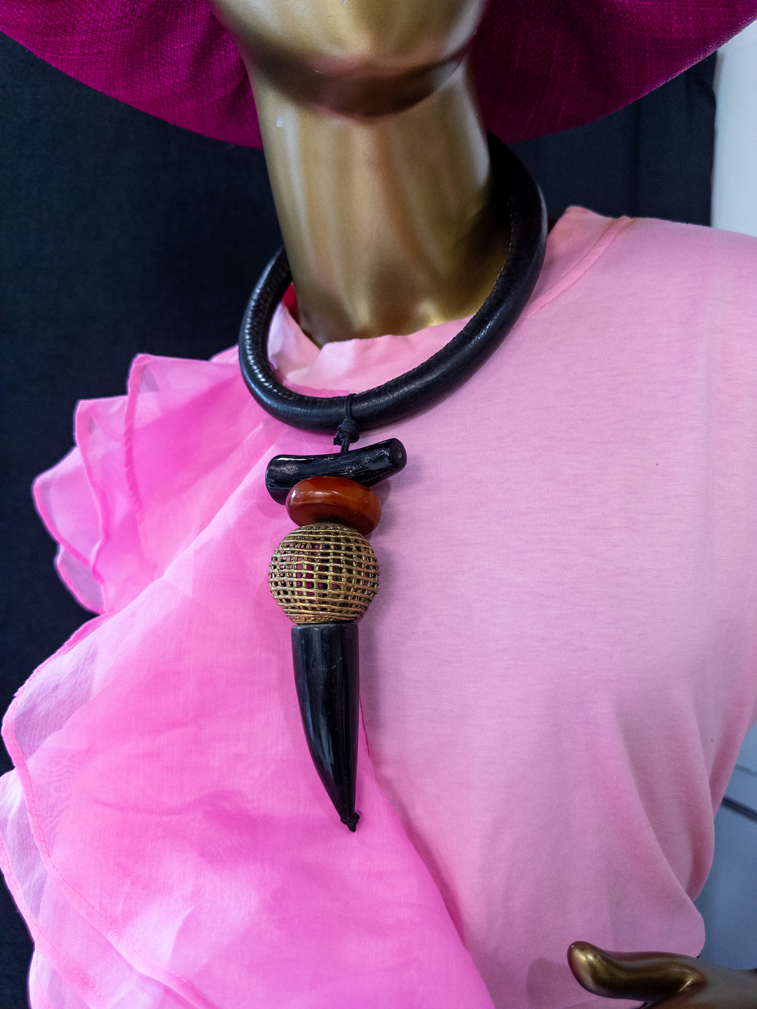 Sample: Nguvu Tribal Pendant Necklace