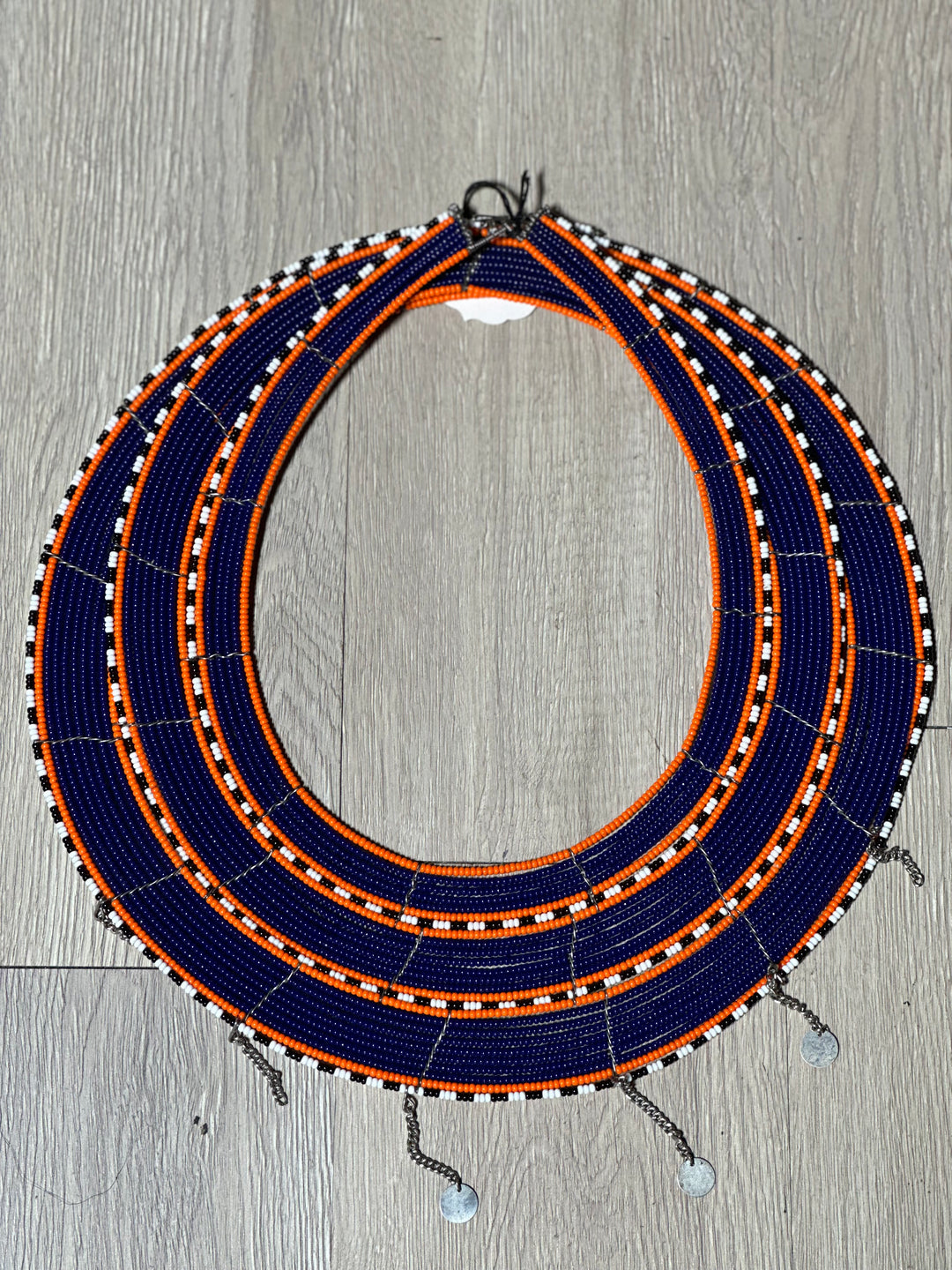 Kenyan Maasai triple bound necklace / neckpiece