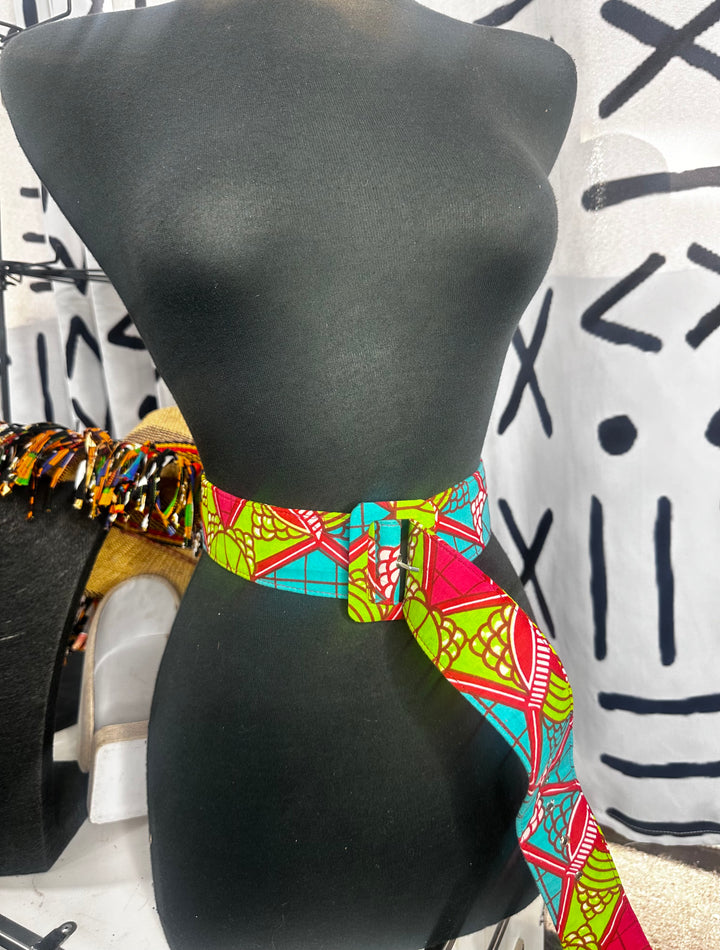 Ankara Print Belts - Trufacebygrace