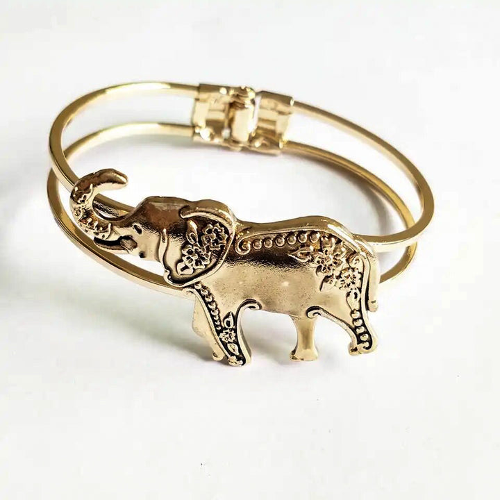 Elephant cuff bracelet/bangle
