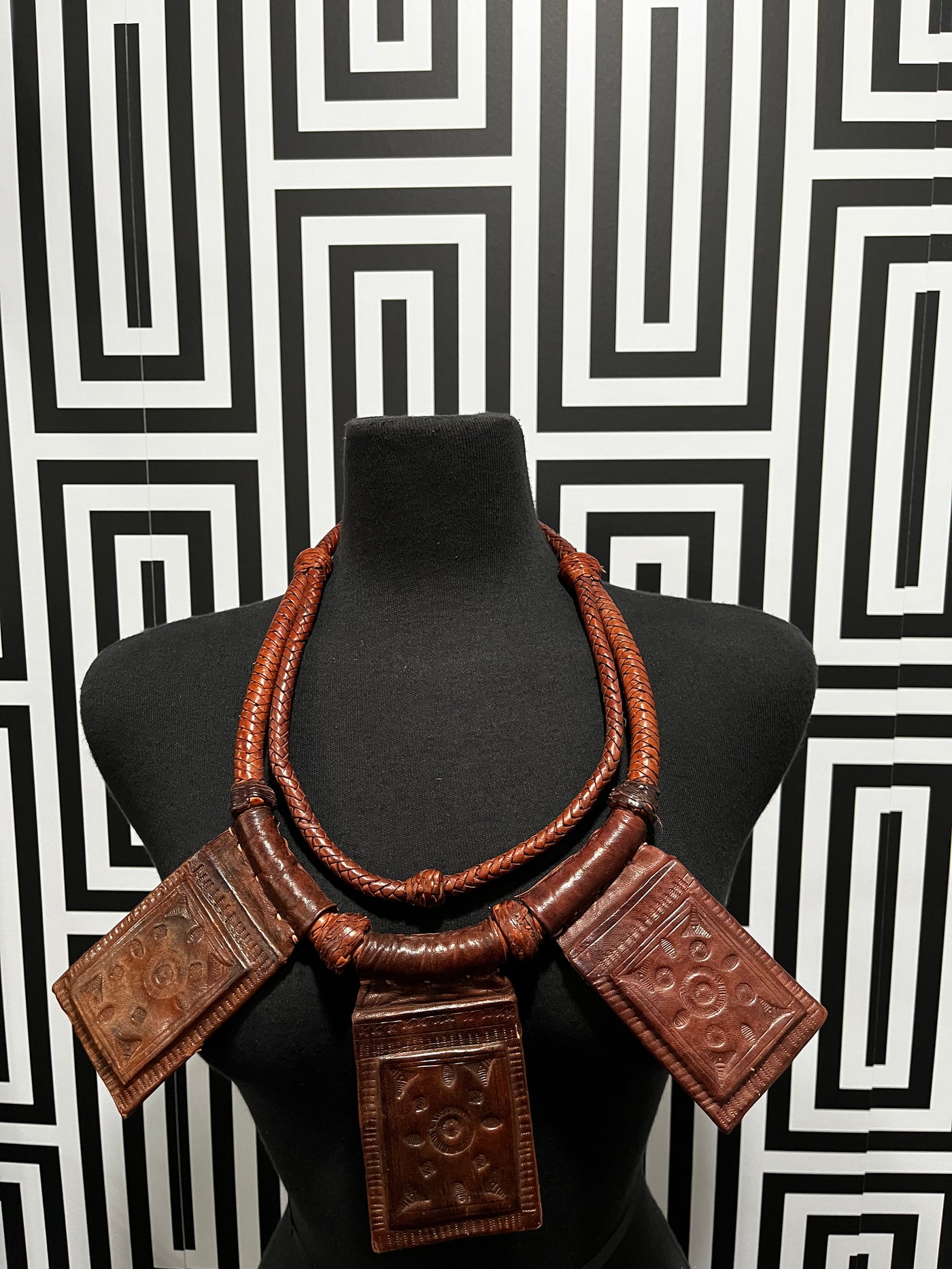 Barima leather Necklace - Trufacebygrace