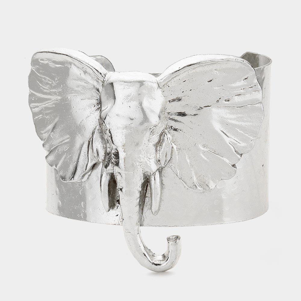 Brobey Elephant cuff bracelet/ bangle