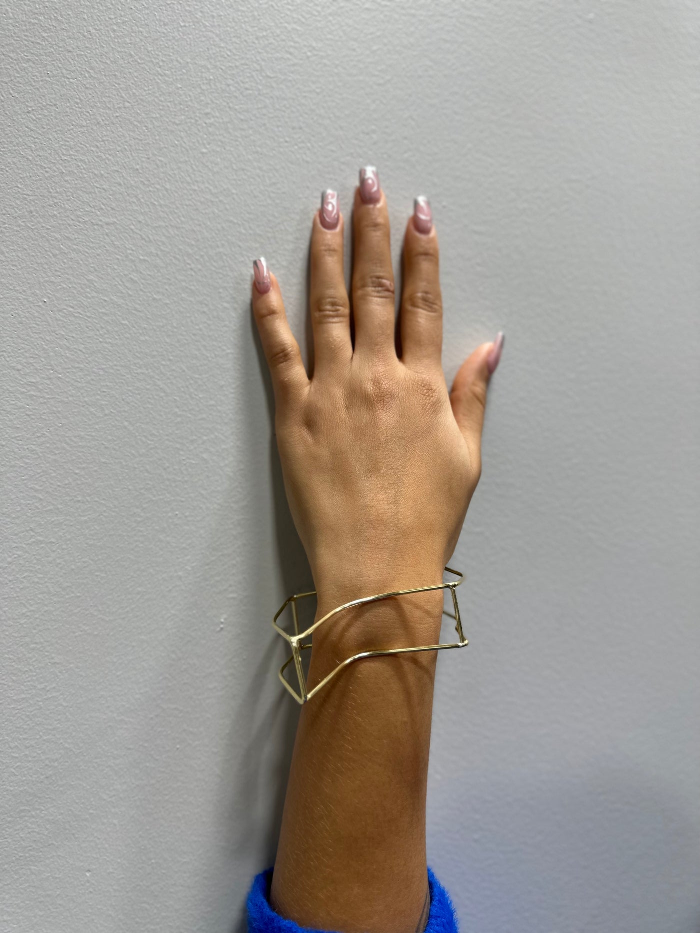 Ayika-3D Geometric Bangle/Bracelet