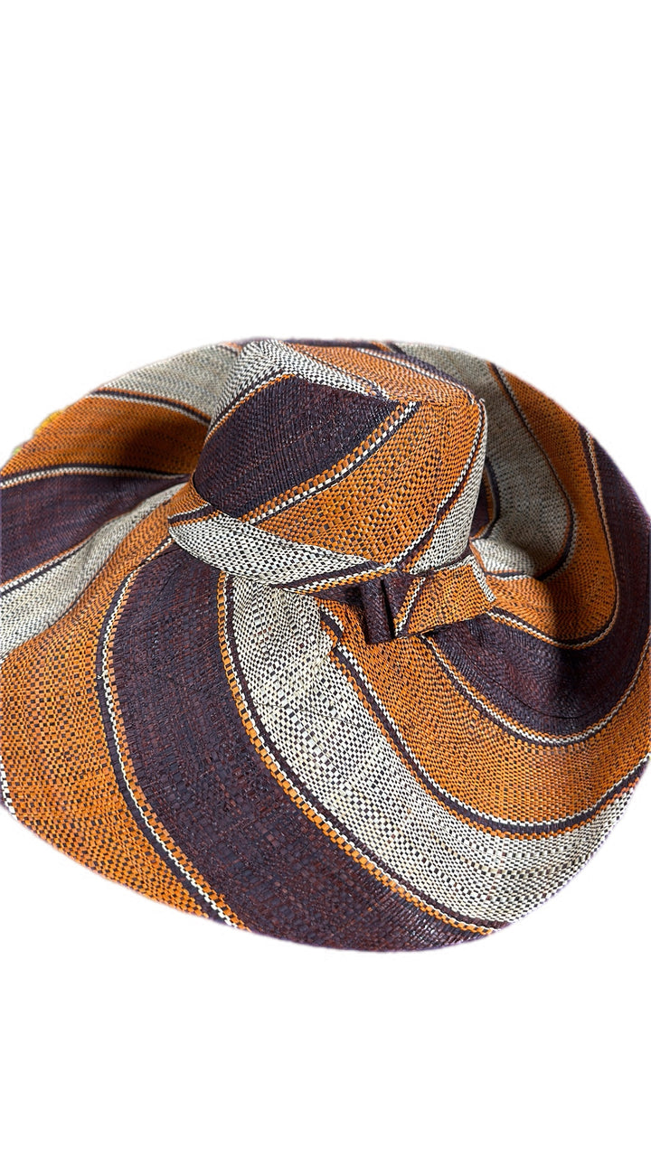 Meena design/Stripes Beach Hat