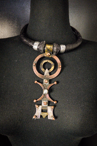 Unisex Tuareg Key of  of the desert Necklace