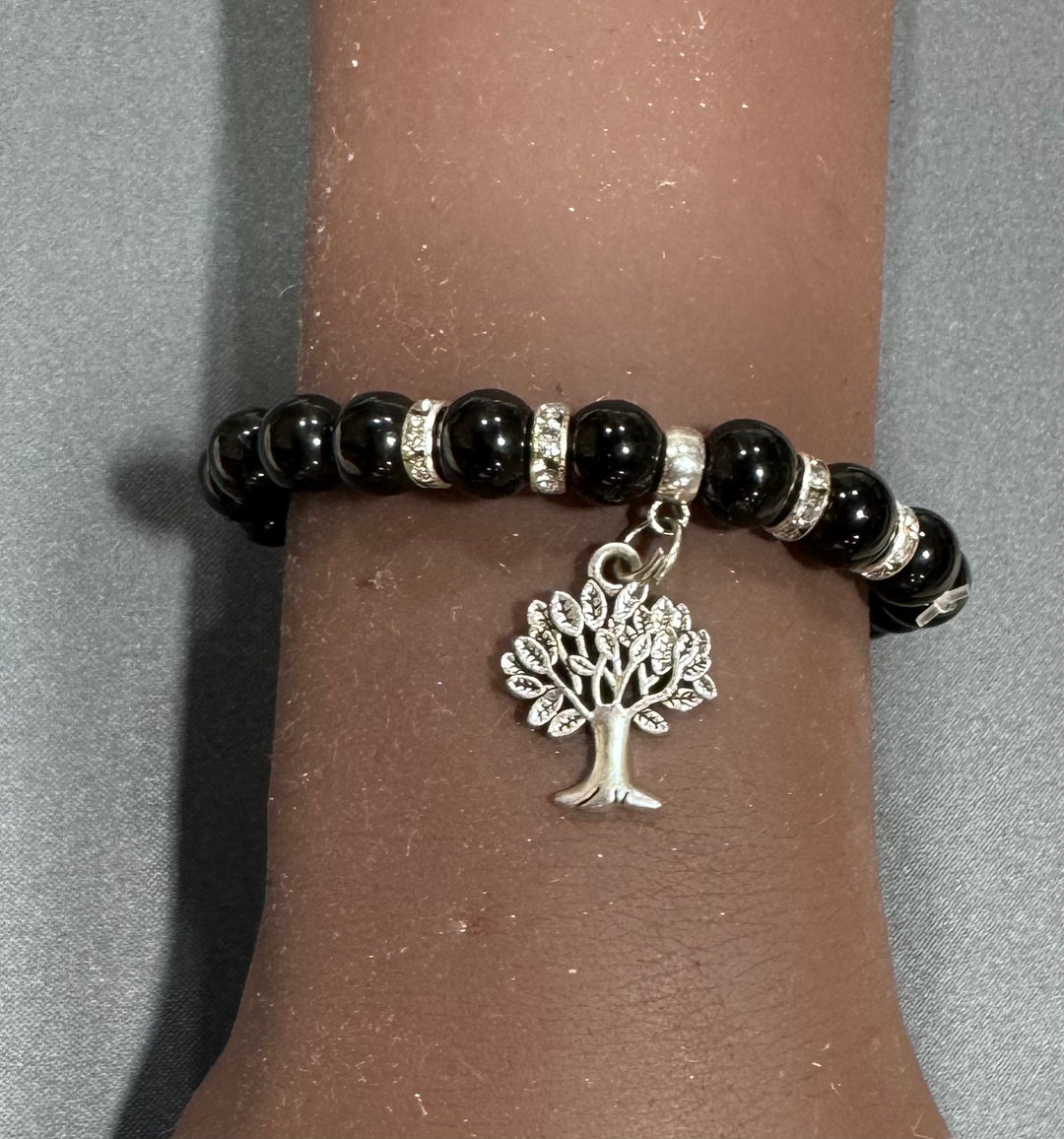 Regal Onyx Charm Bracelets