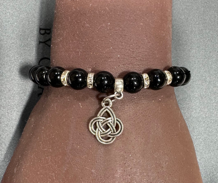 Regal Onyx Charm Bracelets