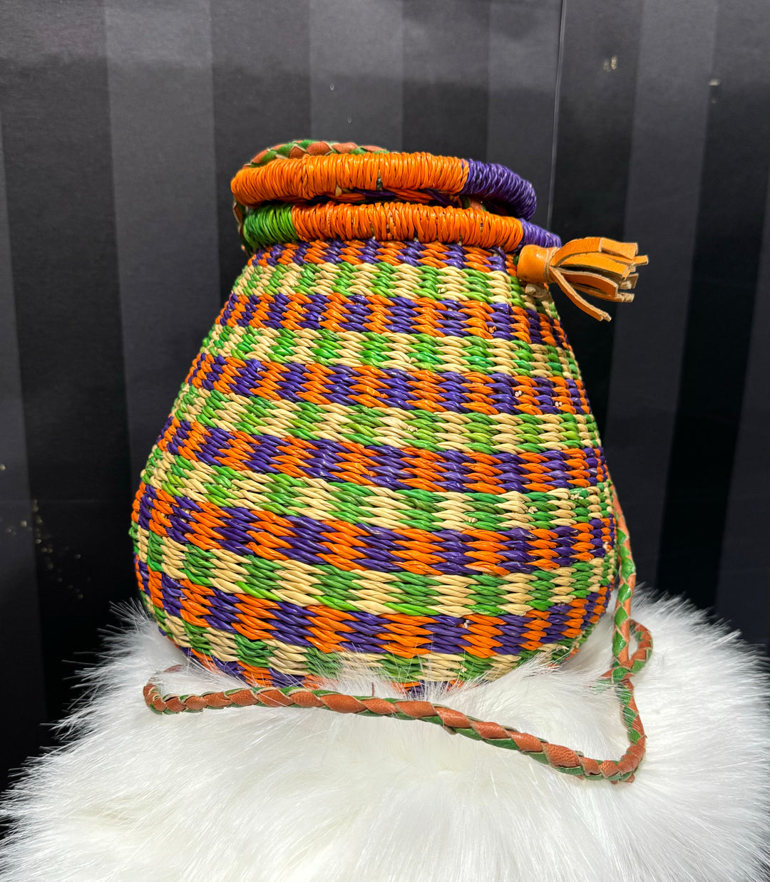 Babalou Straw hand bag