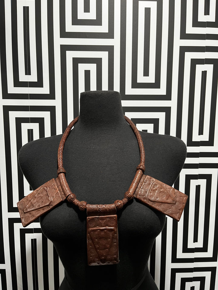 Barima leather Necklace