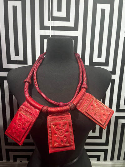Barima leather Necklace