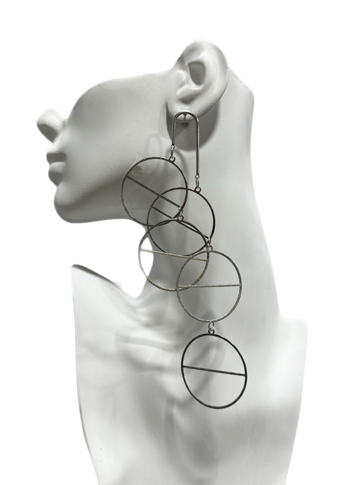 Endless Loop Dangling Earrings