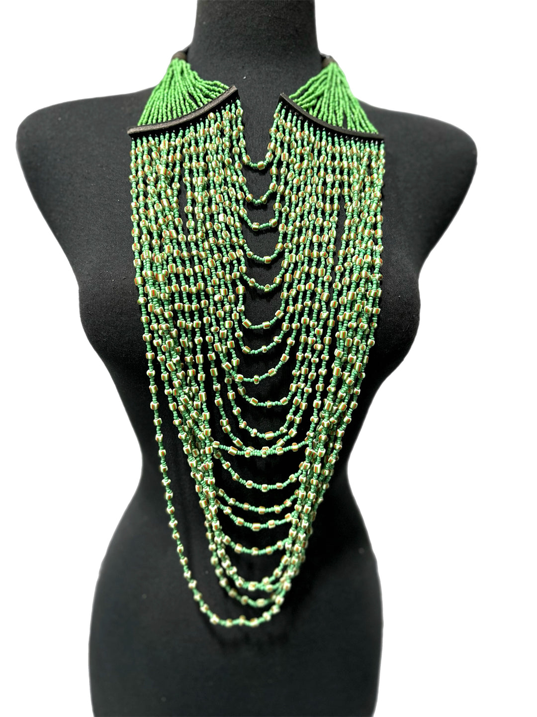 Asante Royalty Multi Strand Beaded Necklace